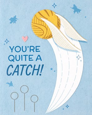 You're Quite a Catch Greeting Card
