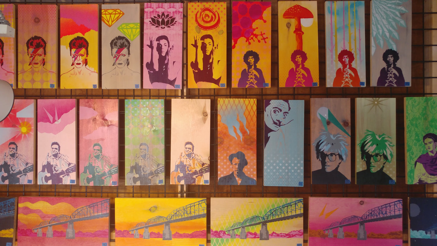 Folk Art, Photography, and  Pottery
