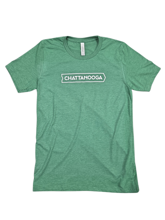 City of Chattanooga Green Grass T-Shirt Arrow