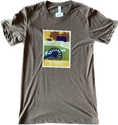Chickaumaga National Parks T-Shirt - Brown Triblend