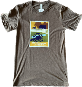 Chickaumaga National Parks T-Shirt - Brown Triblend