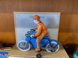 Rider on Motorcycle