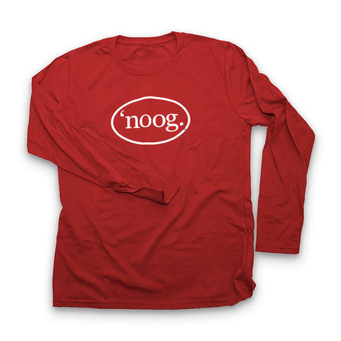Noog Oval Long Sleeve - Cardinal Red - Women