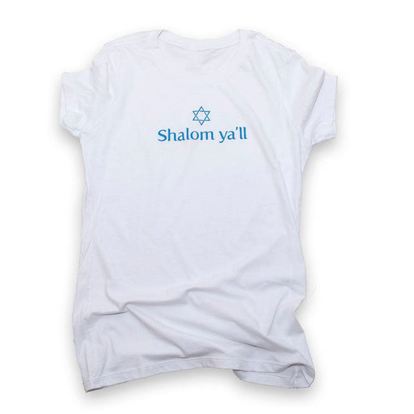 Shalom Y'All - White - Women