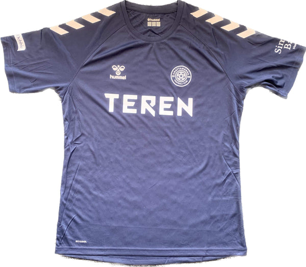 hummel Core Poly T-Shirt (Navy)