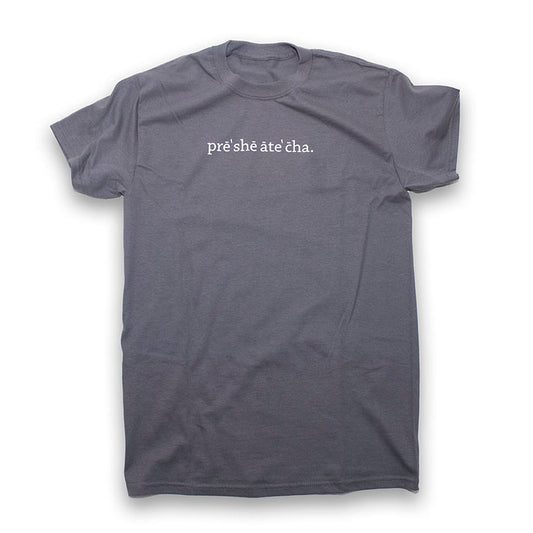 Pre-She-Ate-Cha - Charcoal Gray