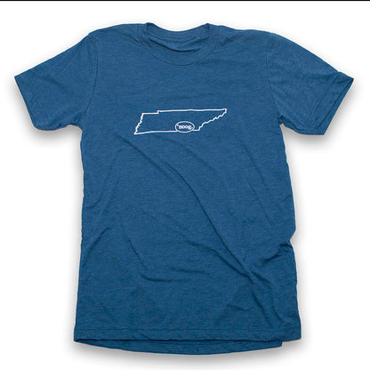 Tennessee State - Steel Blue Triblend