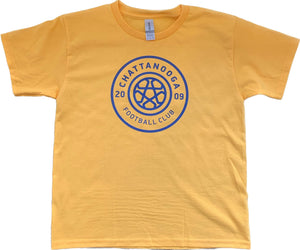 Youth Blue & Gold Shirt (Antique Gold)