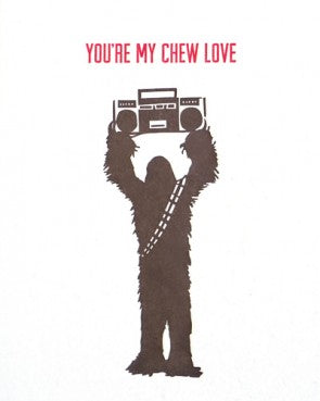 Chew Love Greeting Card
