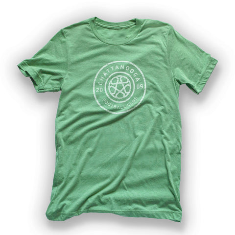 Antiqued Logo T-Shirt (Green Tri-Blend)