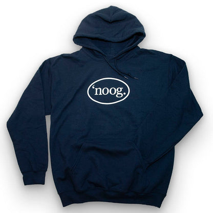 Noog Oval Pullover Hoodie - Navy
