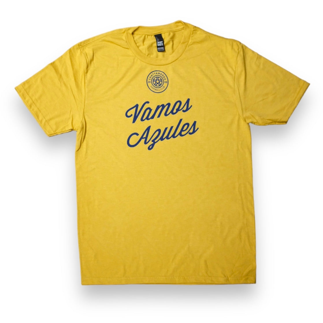 Vamos Azules T-Shirt (Ochre Yellow)