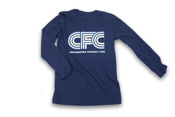 Retro CFC Logo Long-Sleeved T-Shirt