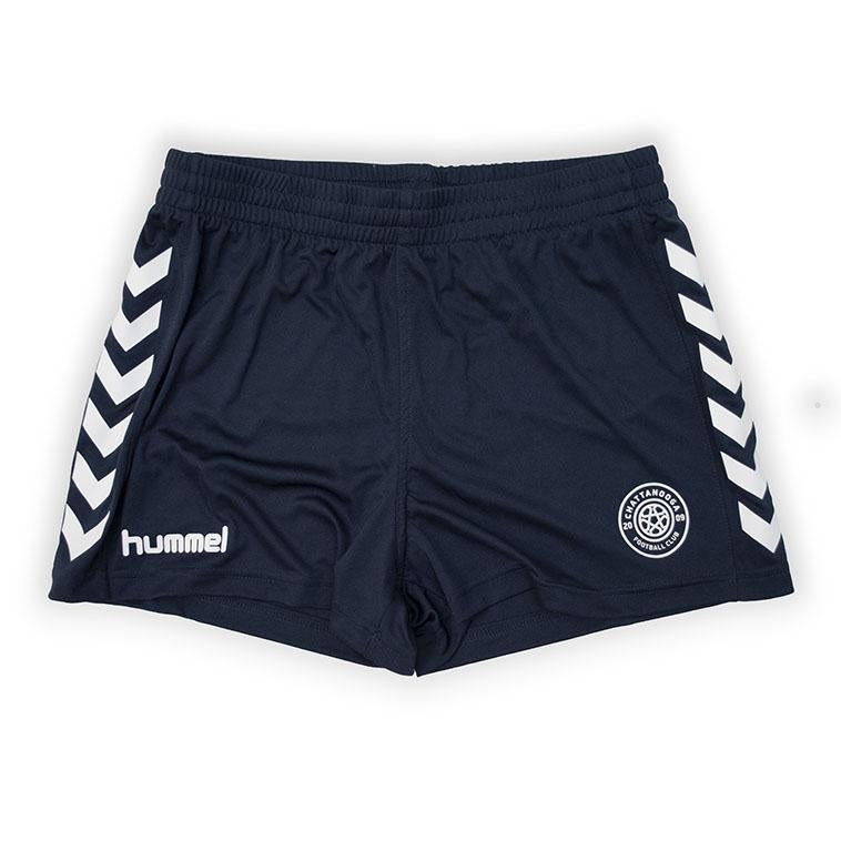 hummel Women's Core Poly Shorts (Navy)