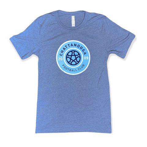 Sky Crest T-Shirt (Blue Tri-Blend)