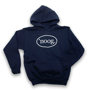 Noog Oval Pullover Hoodie - Navy - Youth