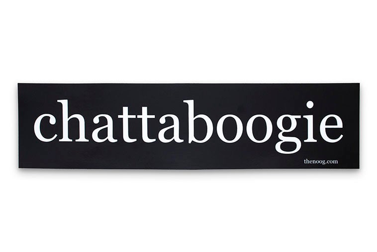 Chattaboogie Sticker