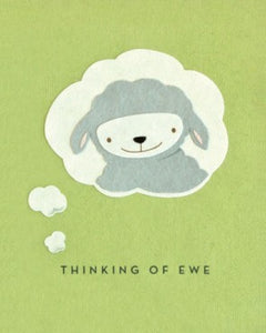 Thinking of Ewe Greeting Card