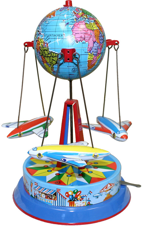 Globe Carousel with Planes