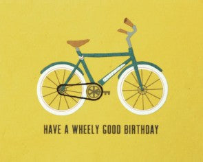 Wheely Good Birthday Greeting Card